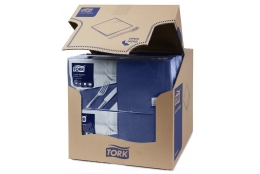 TORK 477215 – Ubrousek tm. modrá, 2 vrst. – oběd,  10 x 200 ks - Karton