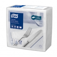 TORK 509414 Textured bílé ubrousky – večeře, 2 vrst., 1/4 sklad, 20 x 50 ks - Karton