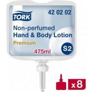 TORK 420202 – neparfémovaný krém na ruce a tělo, 475 dávek - Karton