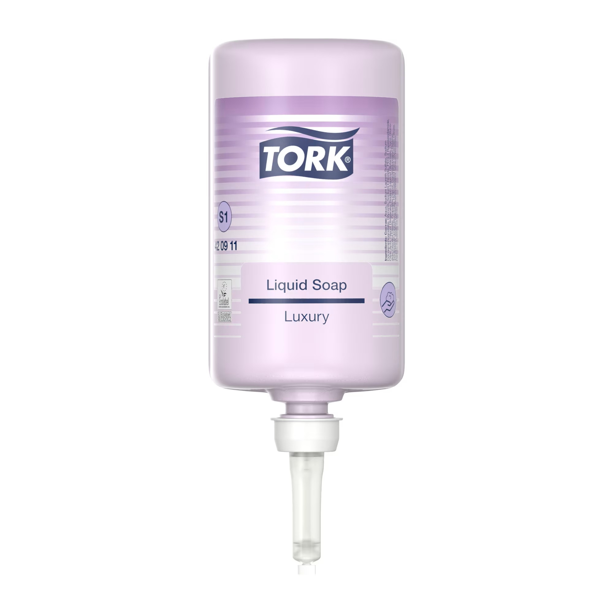 TORK 420911 — Luxusní jemné tekuté mýdlo S1, 1000 dávek, 6 x 1000 ml - Karton