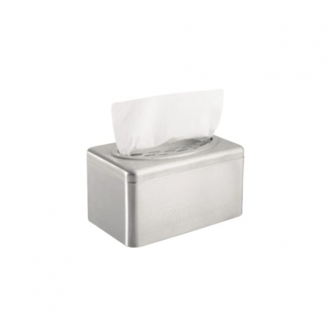 KIMBERLY–CLARK PROFESSIONAL* Nerezový zásobník na papírové utěrky – POP–UP krabice / stříbrná /Malá