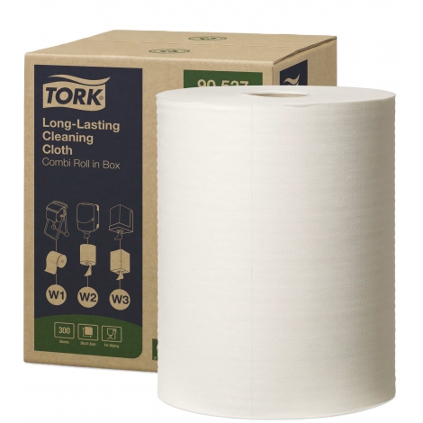 TORK 90537 – Long Lasting čisticí utěrka, 114 m, 300 útr