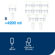 TORK - Tekuté mýdlo mini pro citlivou pokožku, 8 x 525 ml