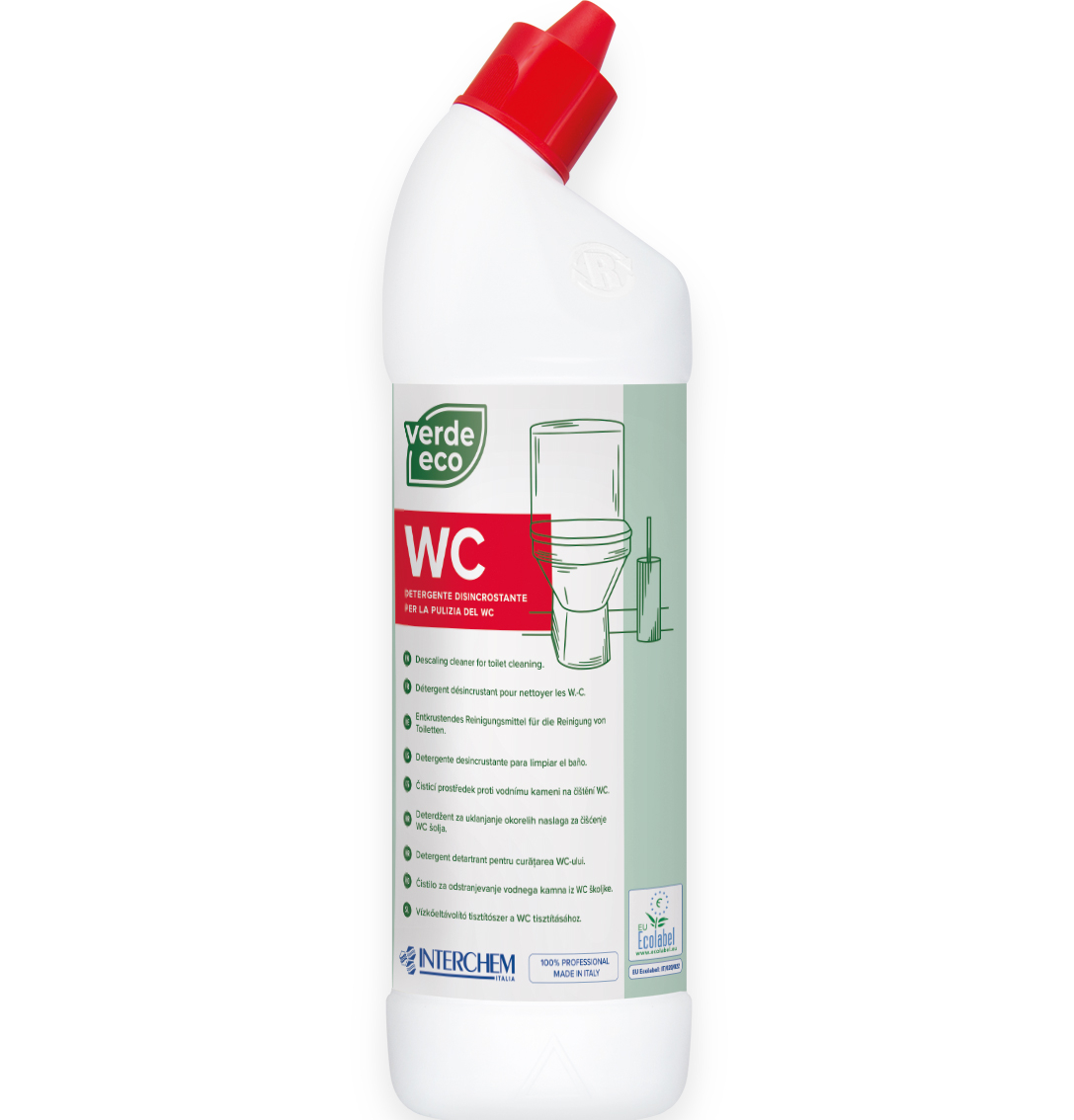 VERDE ECO WC 0,75l - detergent pro očistu toalety  (kachna)