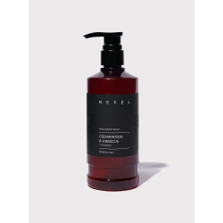 NEFÉL - Šampon a sprchový gel - cedrové dřevo a ibišek 480ml