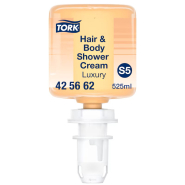 TORK 425662 – Mini luxusní sprchový gel na vlasy a tělo S5, 525 ml