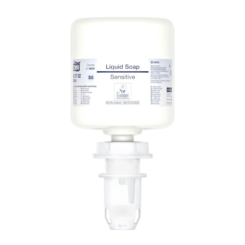 TORK 425702 – Mini tekuté mýdlo pro citlivou pokožku S5, 525 ml