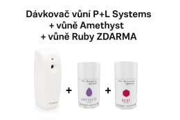 Akce P+L Systems: Dávkovač vůní + vůně Amethyst + vůně Ruby ZDARMA