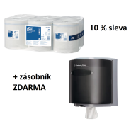 TORK 121208 – Utěrky se střed. odvinem (6 rolí) s 10% slevou + zásobník KC 7928 ZDARMA