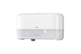 TORK 558060 OptiServe – Zásobník na 2 role bezdutinkového toaletního papíru T7, bílý