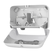 TORK 558060 OptiServe – Zásobník na 2 role bezdutinkového toaletního papíru T7, bílý