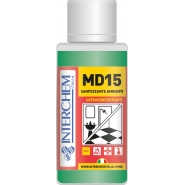 MD15 – dávka 40 ml (pro 1 lahev), Super koncentrovaný povrchový čistič a sanitizér