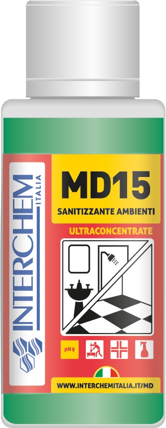 MD15 – superkoncentrovaný čistič a sanitizér, 40ml