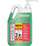 MD15 -BOX 2x 5l +pumpa, Super koncentrovaný povrchový čistič a sanitizér, pumpa 20 ml