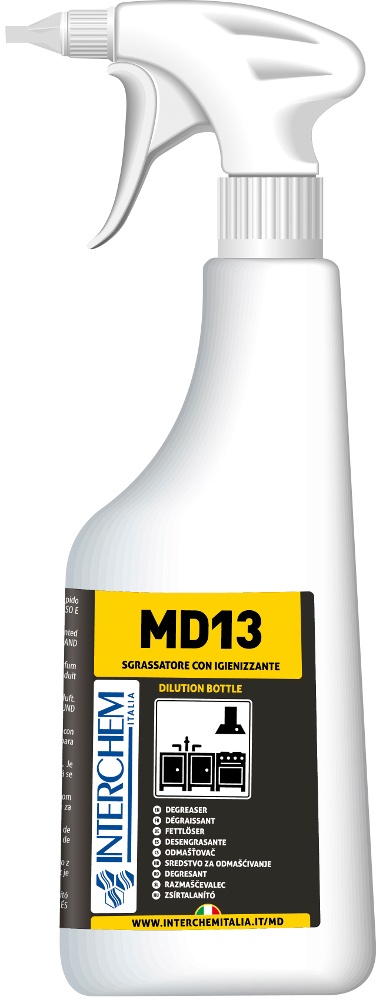 MD13 – Systémová láhev s rozprašovačem, 750 ml