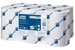 TORK 471110 – Papírové role EnMOTION, 2vrstvé, bílé, karton (6rolí)