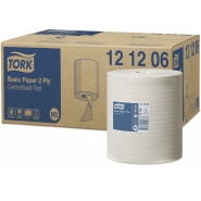 TORK 121206 – Basic papírová utěrka 2vr., 160 m - Karton