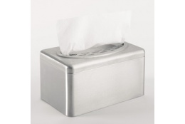 KIMBERLY–CLARK PROFESSIONAL* Nerezový zásobník na papírové utěrky – POP–UP krabice / stříbrná /Malá