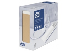 TORK 474637 – Natural kapsička na příbory s bílým ubrouskem  - Karton