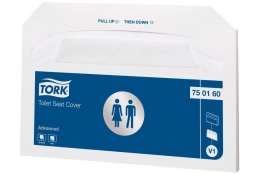 TORK 750160 – Papírové podložky na WC sedátka V1, 20x 250 ks/kt