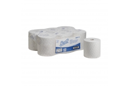 SCOTT® ESSENTIAL Papírové ručníky – role / bílá. 350m, 1 vr. - Karton