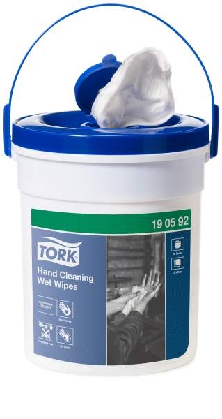 TORK 190592 – vlhčené utěrky na ruce, handy bucket, 58útr.