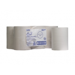SCOTT® SLIMROLL* Papírové ručníky – bílá, 165m1 1 vr.- Karton -6rl.