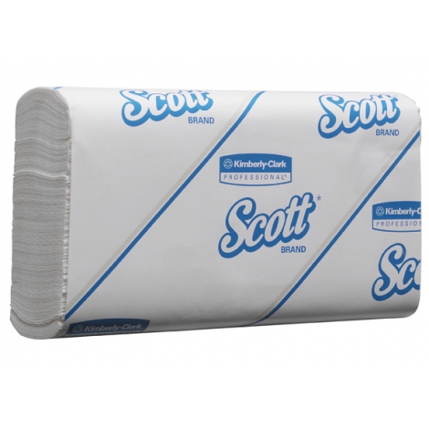 SCOTT® SLIMFOLD Papírové ručníky – M sklad / bílá - Karton