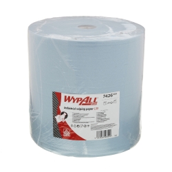 WYPALL – L30 ULTRA+ – Utěrky ve velké roli, 1 x 750 útr., 3 vr., 38 x 33 cm, modré