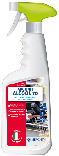 ARGONIT ALCOOL 70 - hydroalkoholický detergent, 70 % alkoholu