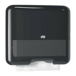 TORK 553108 – Singlefold MINI zásobník skládaných papírových ručníků V a C – černý