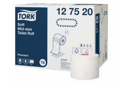 TORK 127520 – Mid–size jemný toaletní papír, 2vr., 90m