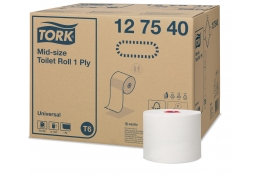 TORK 127540 – Mid–size toaletní papír, 1vr., 135m - Karton