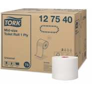 TORK Mid-size toaletní papír, 1vr., 27 rl./kt