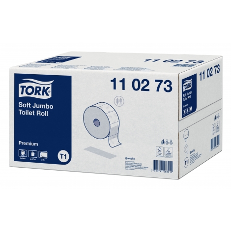 TORK 110273 – Jumbo jemný toaletní papír, 2vr., 360m - Karton