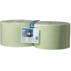 TORK 129243 – průmyslová papírová utěrka, zelená, 2vr., 510m - Karton