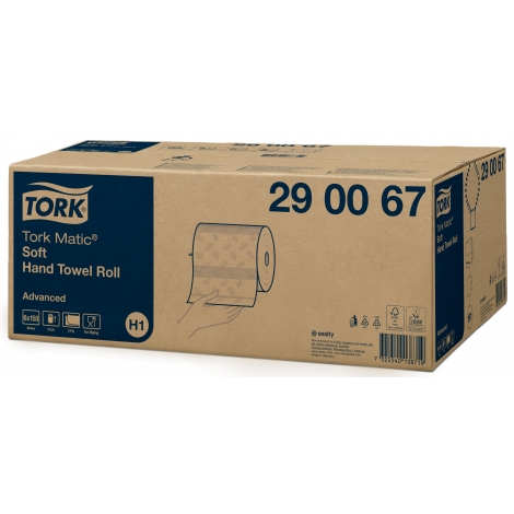 TORK 290067 – Matic® jemné papírové ručníky v roli, 2 vrst., 150 m - Karton