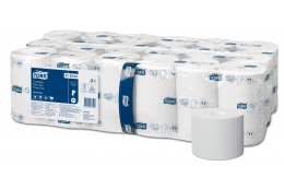 TORK 472584 – Mid–size bezdutinkový toaletní papír T7, 36 rl., 1 vrst., 149,5 m, 9,3 x 11,5 cm