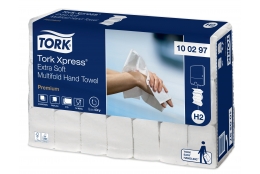 TORK 100297 – Xpress® extra jemný papírový ručník Multifold H2, 2vr., 21 x 100 ks - Karton