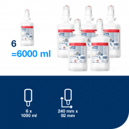 TORK 520800 – Antimikrobiální pěnové mýdlo, 2500 dávek
