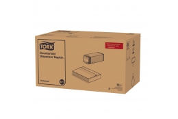 TORK 10935 – bílý Counterfold ubrousek do zásobníku, 1vr., 24 x 300 ks - Karton