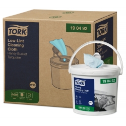 TORK 190492 – Handy kbelík na Low Lint – čisticí utěrky, netkaná text. 200útr. - Karton