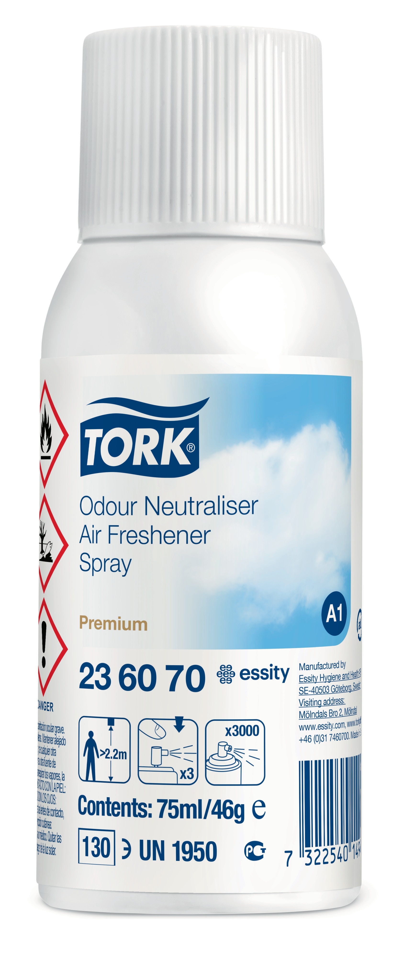 TORK 236070 – neutralizér zápachu do osvěžovače vzduchu A1 - Karton