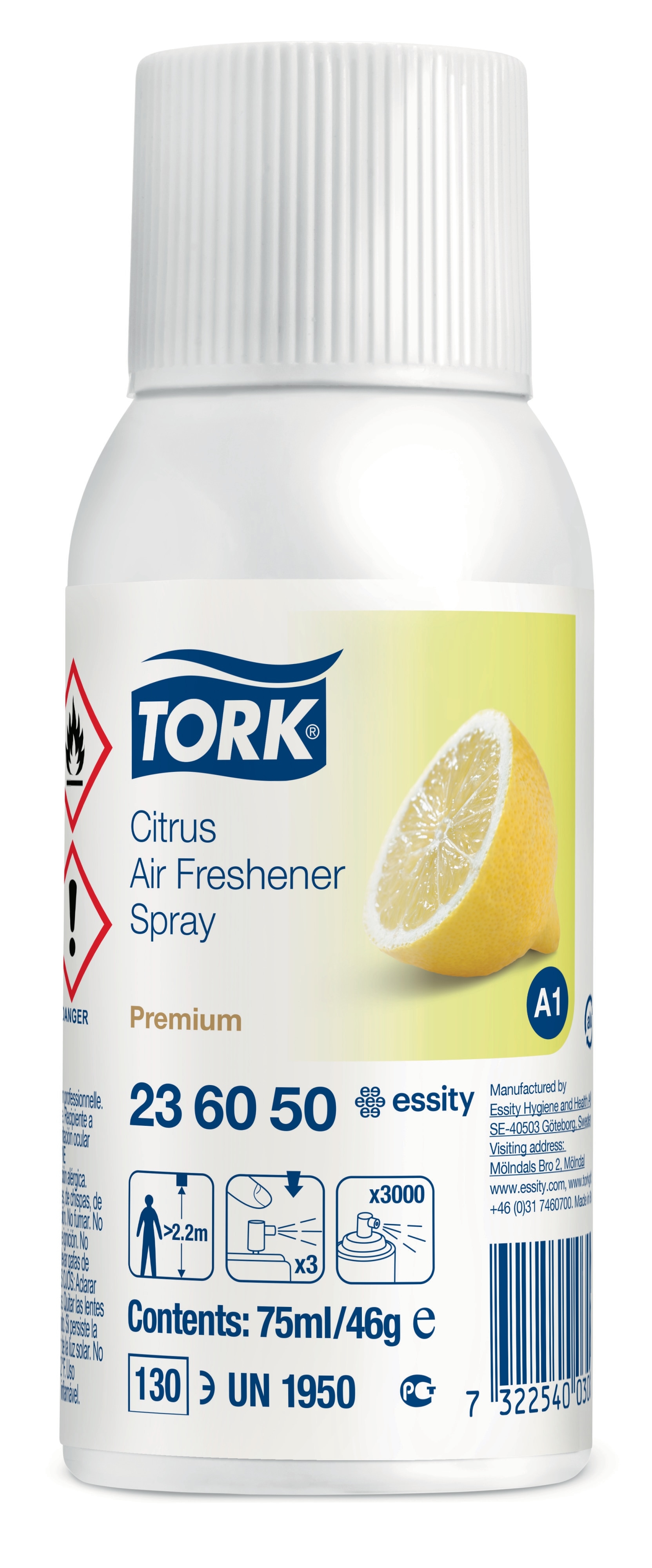 TORK 236050 – citrusová vůně do osvěžovače vzduchu A1- Karton