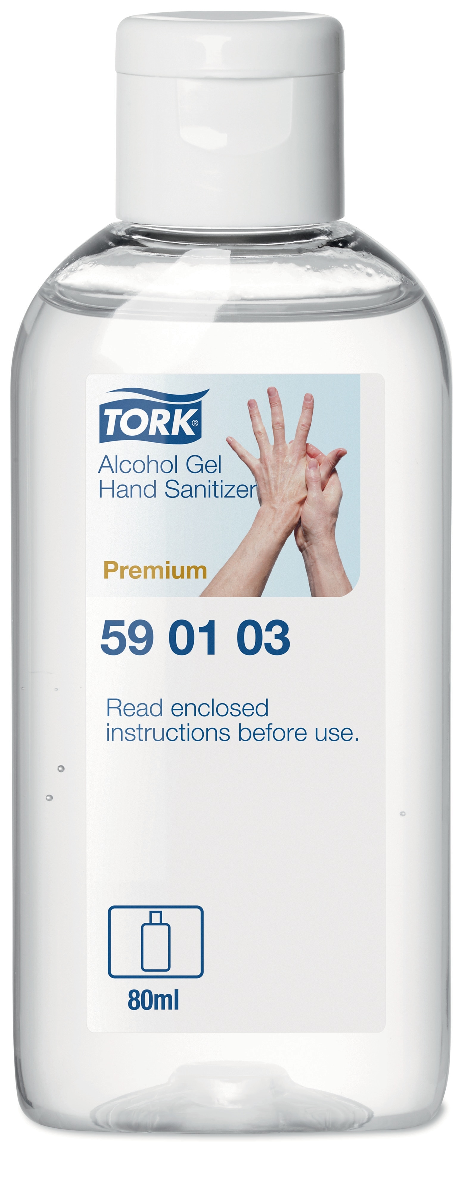 TORK 590103 – Alcohol gelový dezinfekční prostředek, 80ml - Karton