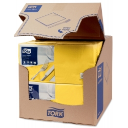 TORK 477841 – Ubrousek žlutá – oběd - Karton