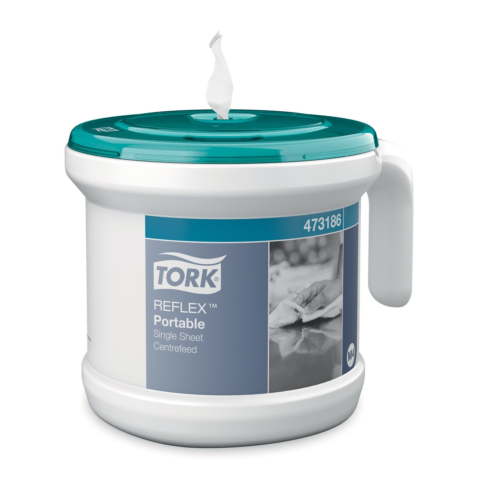 TORK 473186 – REFLEX PORTABLE zásobník vč. pap. role M4,  2vr.