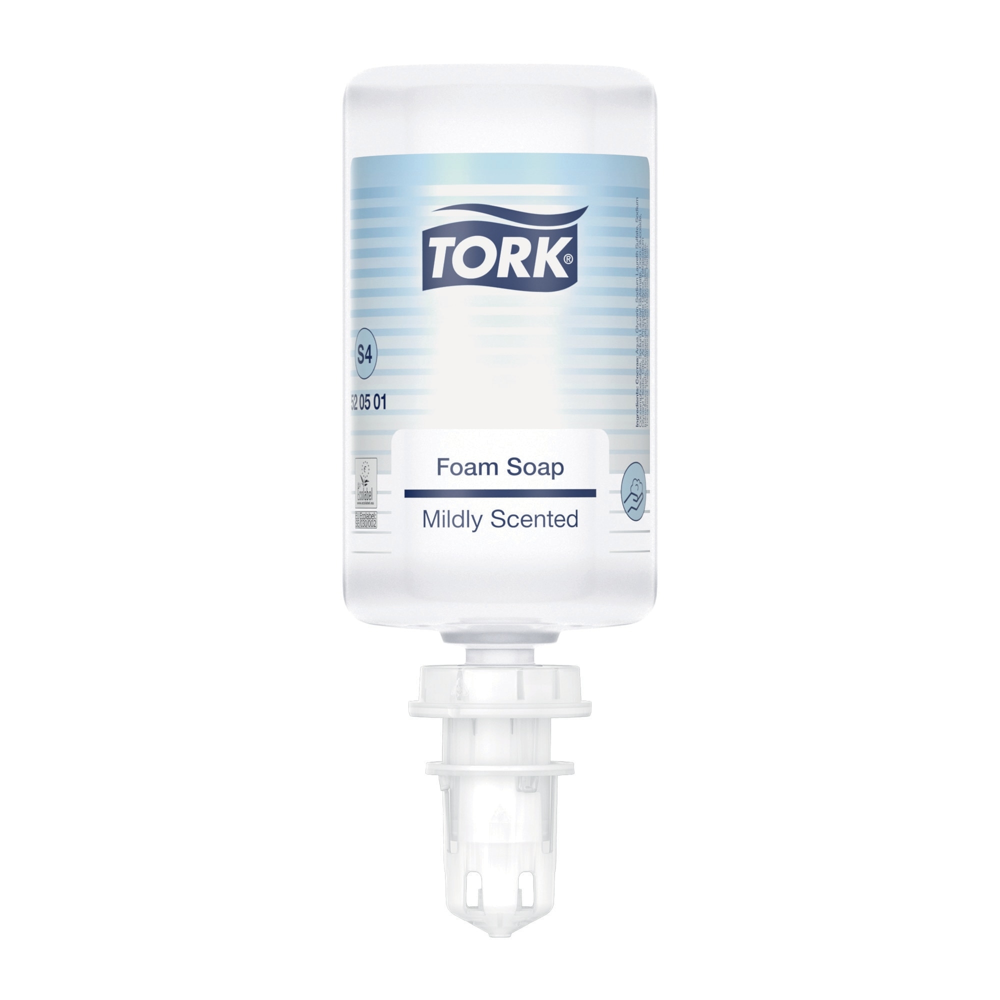 TORK 520501 – Jemné pěnové mýdlo S4, 2500 dávek, 6x1000 ml - Karton