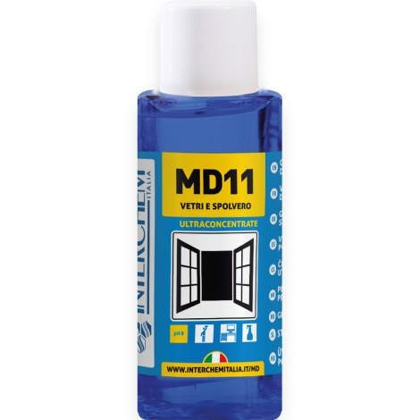 MD11 – dóza 40 ml, Ultra koncentrovaný čistič na okna a skla