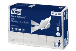 TORK 120398 – Xpress® jemné papírové ručníky Multifold H2, 2vr., 21 x 180 ks - Karton